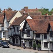 A walk through Lavenham has been named one of the best in the UK
