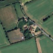 A barn in Martins Lane, Clopton, will no longer be converted into a new home after breaching the terms of its planning permission. Image: Google Maps