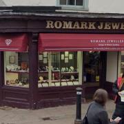 Three people have pleaded guilty to theft of £13,000 worth of jewellery from Romark Jewellers in Bury St Edmunds. Image: Google Maps
