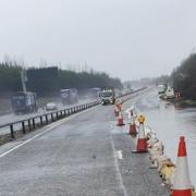 The flooding has caused disruption for drivers