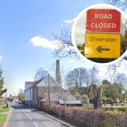 Tuddenham High Street is closed