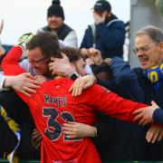 Ipswich Town loanee Nick Hayes was the hero for Solihull Moors in their FA Trophy win