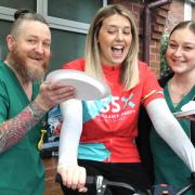 Danielle is hoping custard pies will boost her charity total