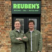 From left,  brothers Jack and Harry Wolff-Evans at Reuben's