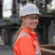 Jade Kimpton is an apprentice substation engineer at National Grid
