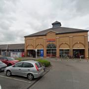 The crash happened at a Tesco in Colchester