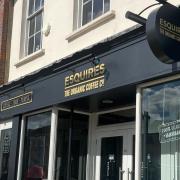 Signs have appeared for Esquires Coffee in Sudbury