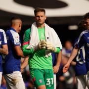 Vaclav Hladky has made numerous saves to keep Ipswich Town in the promotion race this season