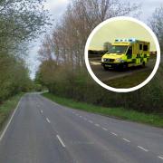 A man was taken to hospital with serious injuries