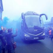 Coach greetings were previously organised for games against Norwich City and Exeter