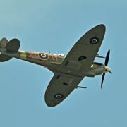 A Spitfire was seen soaring over Sudbury