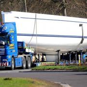 A large boat will be transported through Suffolk next week