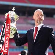 Erik Ten Hag guided Manchester United to the FA Cup yesterday
