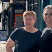 Lucy Mewse and Lucy Jones are running The Pickled Kipper café