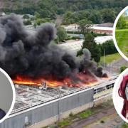 Concerns have been voiced over the future of the Delphi factory site in Sudbury where a fire took hold