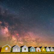 Stunning photos of the Milky Way have been captured above a Suffolk beach