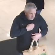 Police would like to speak with the man pictured