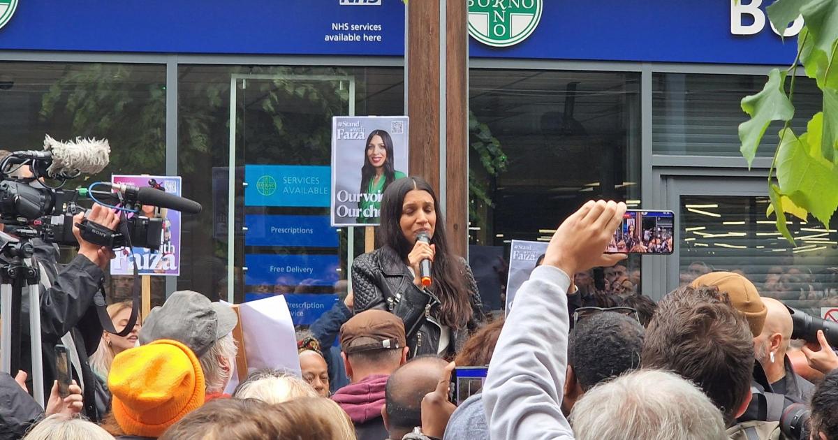'No way back into Labour Party', Faiza Shaheen tells supporters at rally - Vimarsana News
