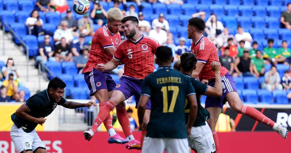 Town striker Hirst comes off the bench as Scotland bash Bolivia in World Cup warm-up