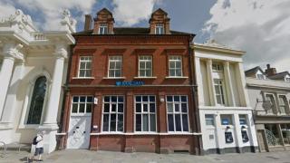 The former Barclays building in Sudbury remains on the market