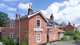 Plans to refurbish and extend the Three Horseshoes have been refused because of concerns about the viability of the pub