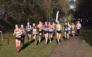 Action from the Suffolk Cross Country Championships held at Nowton Park on Sunday