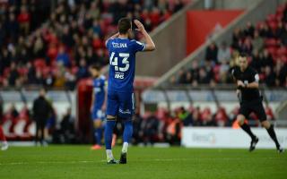 Bersant Celina rues a missed chance at Sunderland. Ipswich Town went on to lose 2-0
