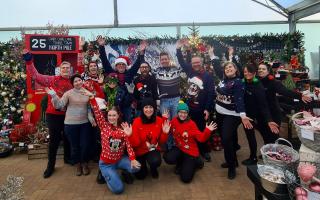 Perrywood in Sudbury is celebrating the success of its Christmas decorations