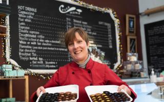 Helen Fraser, owner of Cocoa Mama, swapped journalism for creating chocolates