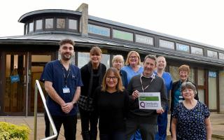 Staff at Haven Health celebrate their 'Good' CQC report