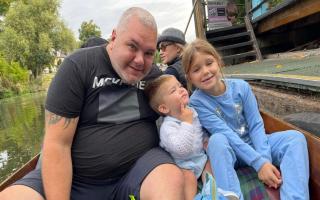 A single dad is hoping to leave his universal credit days behind him and fulfil his dreams by opening a new pie and mash shop in Newmarket town centre. Credit: Wayne Jensen.
