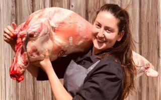 An award-winning butcher from Steeple Bumpstead is starting up her very own business, called 'Raise the Steaks', at just 21 years old.