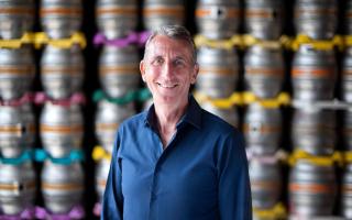Adnams outgoing chief executive Andy Wood.