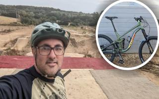 A Felixstowe cycling enthusiast has commented on the 'strange' nature of the theft of his £3,000 bike, saying the suspects aren't going to get far as it doesn't have any pedals.
