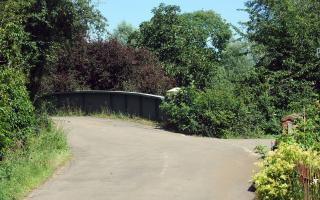 Boxted Bridge is currently closed due to safety concerns