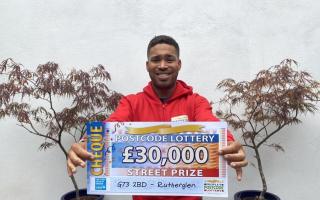 The Suffolk streets that won the Postcode Lottery have been revealed