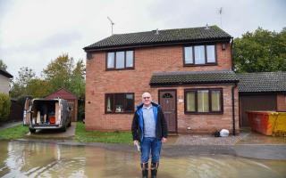 Martin Whayman's daughter's house flooded during the storms
