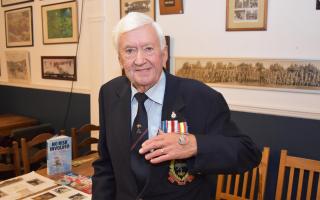 Brian Hunter has been honoured with a Nuclear Test Medal. Picture: Mick Howes