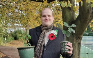 Ipswich man Elliott Garbett has donated oaks to various organisations