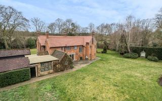 The six-bedroom home is on the market for £1.6m