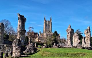 Bury Cathedral and Abbey ruins could be transformed with a £10m boost part-funded by the Heritage Lottery Fund