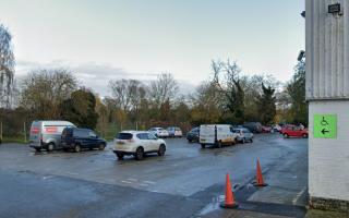A former Co-op car park has been put on the market for £450,000