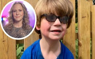 Seven-year-old Sonny, who lives with his parents Julie and Dan in Bury St Edmunds, will appear in the BBC Lifeline appeal