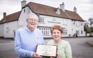Barry and Jane Waterman have been running The White Horse in Beyton, a staple in the village near Bury St Edmunds, for 40 years