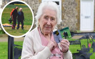 Josephine Williams, 89 of Lakenheath, will take on her second parachute jump to coincide with a huge milestone - her 90th birthday