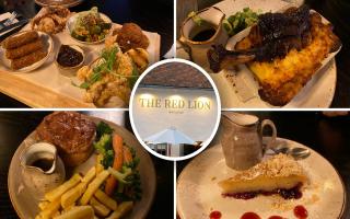 We tried the new menu at The Red Lion in Martlesham following its refurbishment and were blown away by it