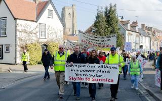 The proposed solar farm in West Suffolk has prompted a huge level of opposition.