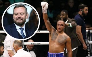 Ipswich Town CEO Mark Ashton, inset, says he'd love to see Fabio Wardley fighting at Portman Road this year