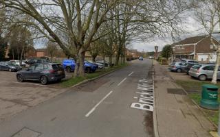 A car had its windows smashed in a spate of vandalism in Mildenhall