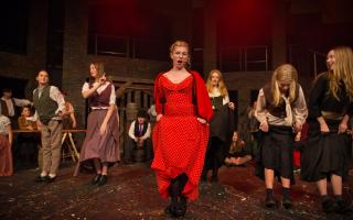 Katherine Williams performing as Nancy in Oliver! She has received a prestigious NODA Award for 'Best Youth Performer'